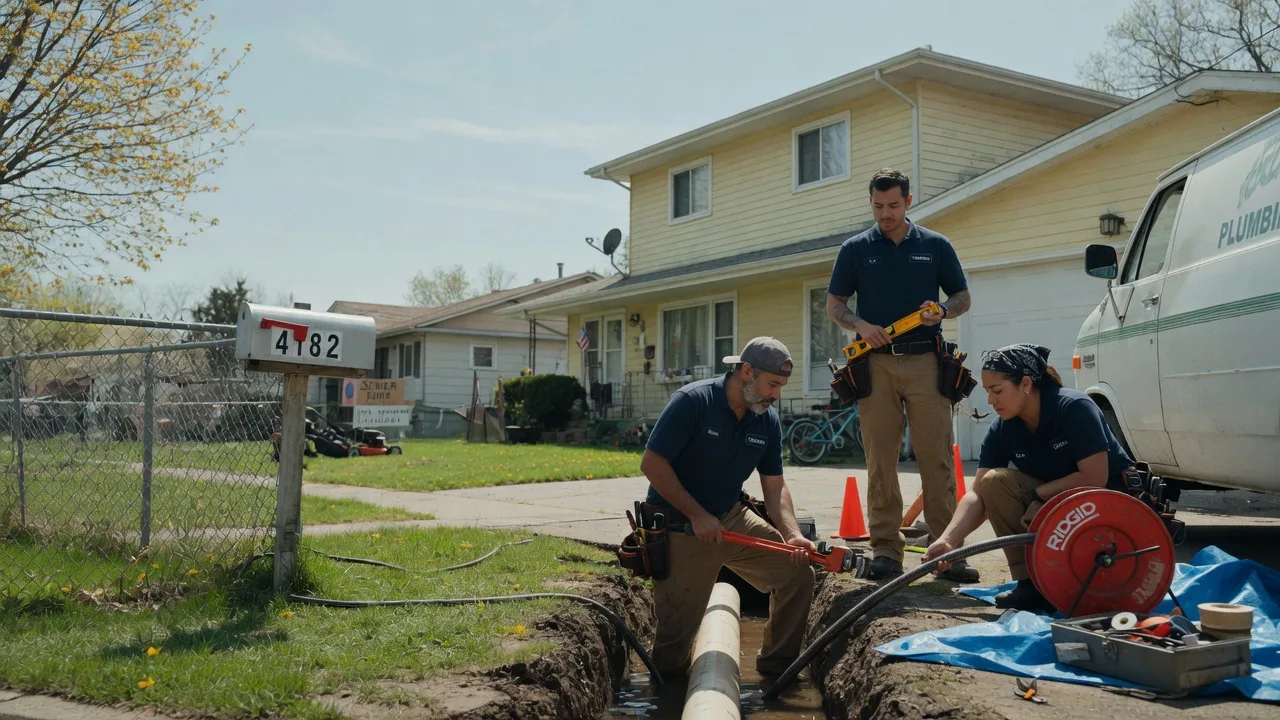 Gas Line Repair in Bowen, IL near me